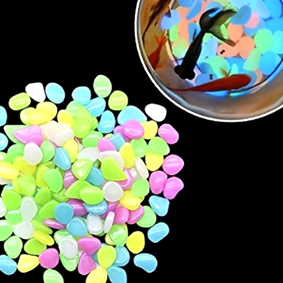 Glow In The Dark Rocks / Luminous Pebbles - Picture 3 of 3
